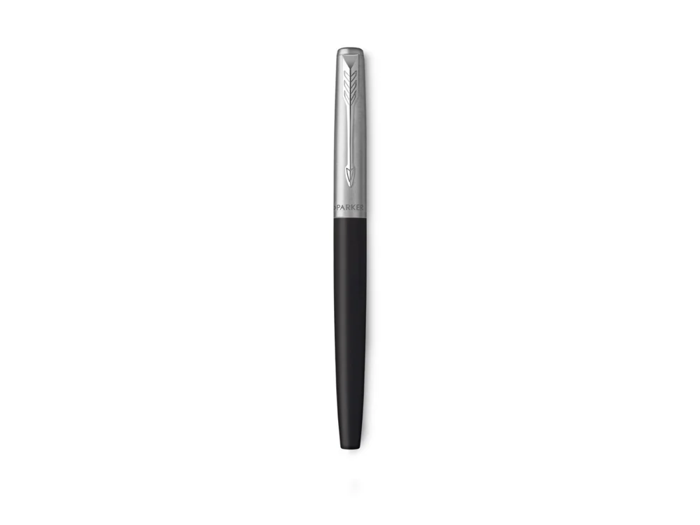 Ручка перьевая Parker Jotter Core M черный серебристый - фото 3