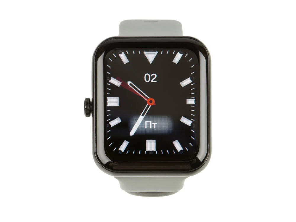 Смарт-часы IoT Watch QR металл IP68 серый - фото 2