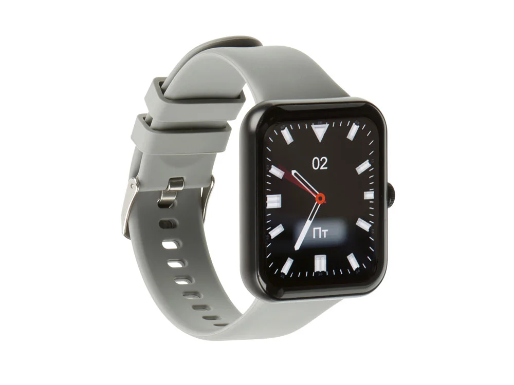 Смарт-часы IoT Watch QR металл IP68 серый - фото 3
