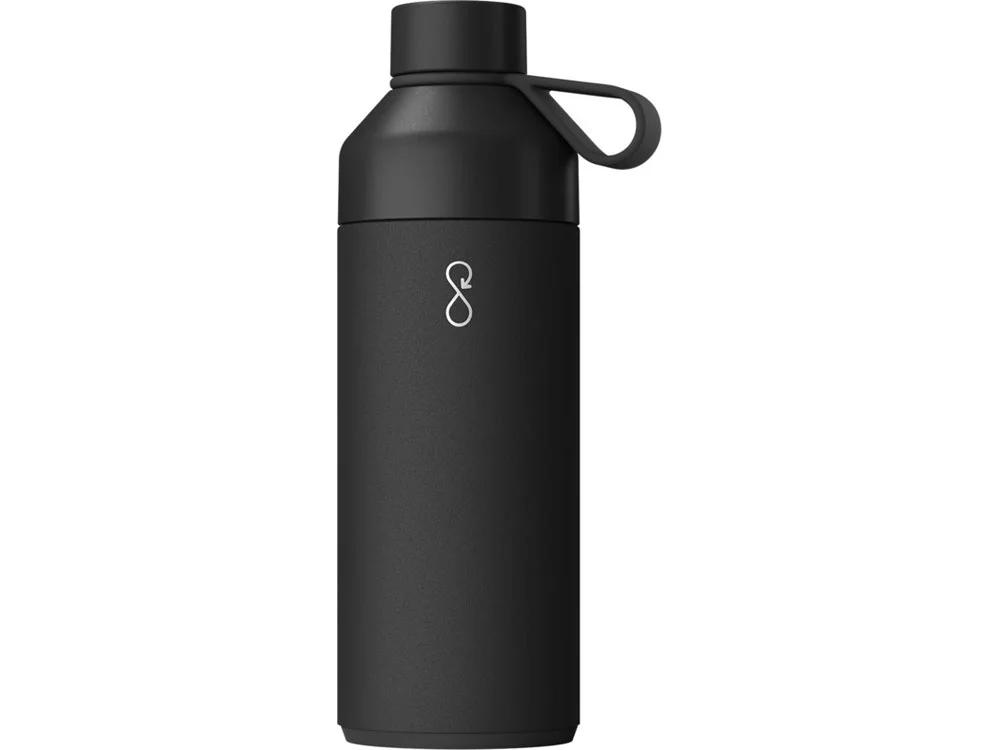 Бутылка для воды Big Ocean Bottle 1 л черный 1000 мл - фото 1