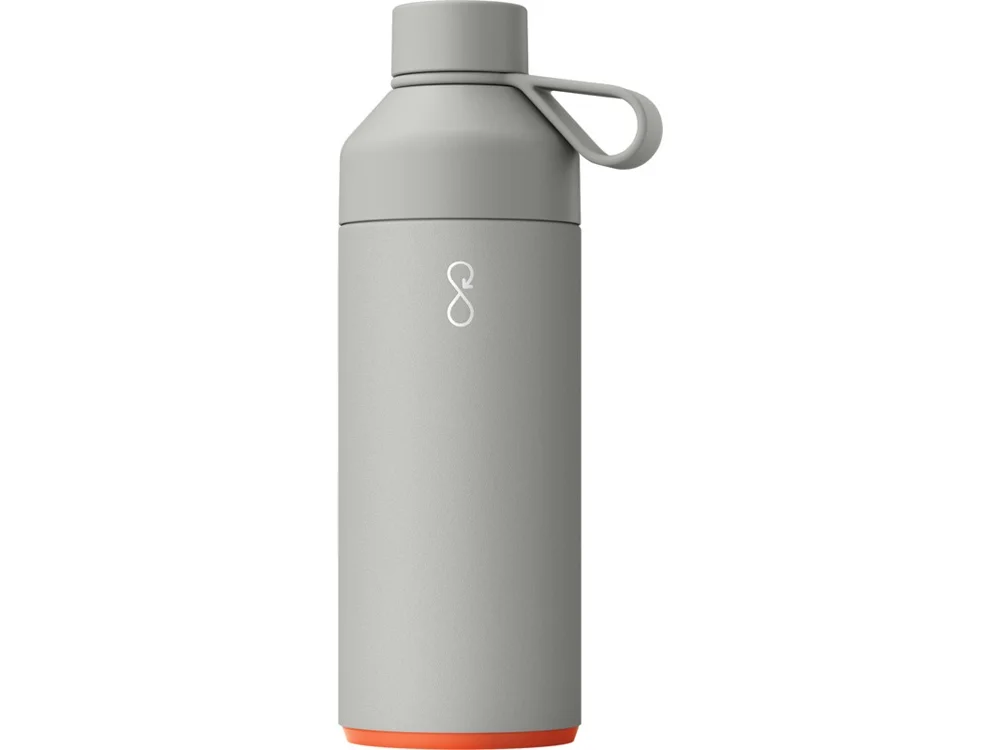 Бутылка для воды Big Ocean Bottle 1 л серый 1000 мл - фото 1
