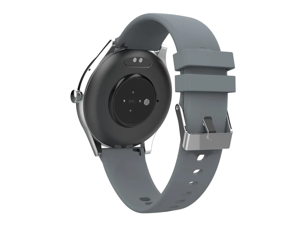 Умные часы IoT Watch GT 2 ремешка в комплекте серый розовый - фото 4
