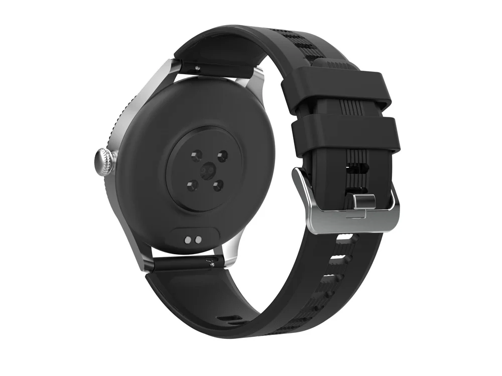 Умные часы IoT Watch GTR 2 ремешка в комплекте черный голубой - фото 4