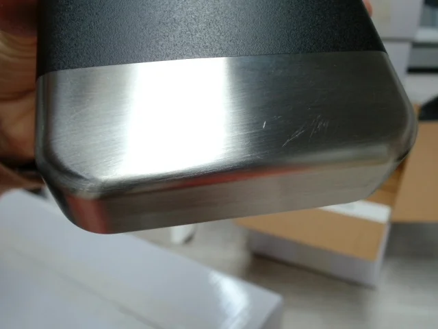 Фляжка с матовым покрытием Patagonia черный/серебристый 250 мл - фото 12