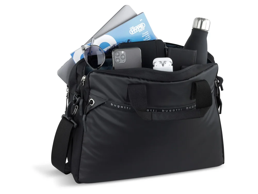 Портфель мужской Blanc Delight черный - фото 5