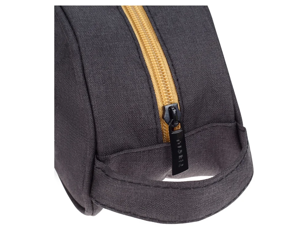 Несессер дорожный бежевый черный - фото 5