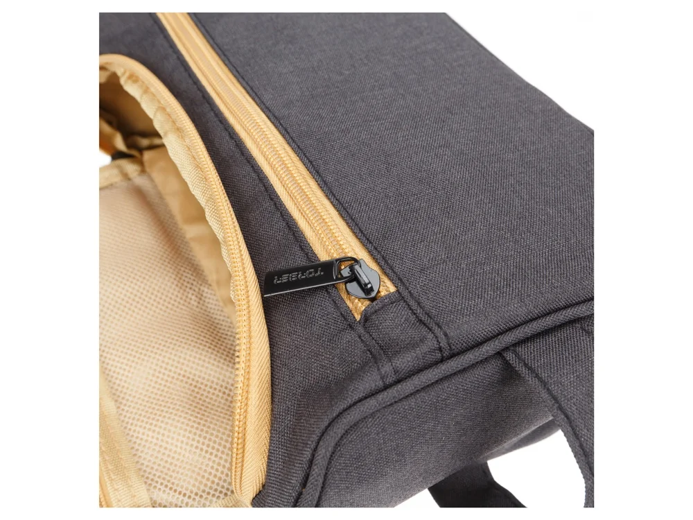 Несессер дорожный бежевый черный - фото 4