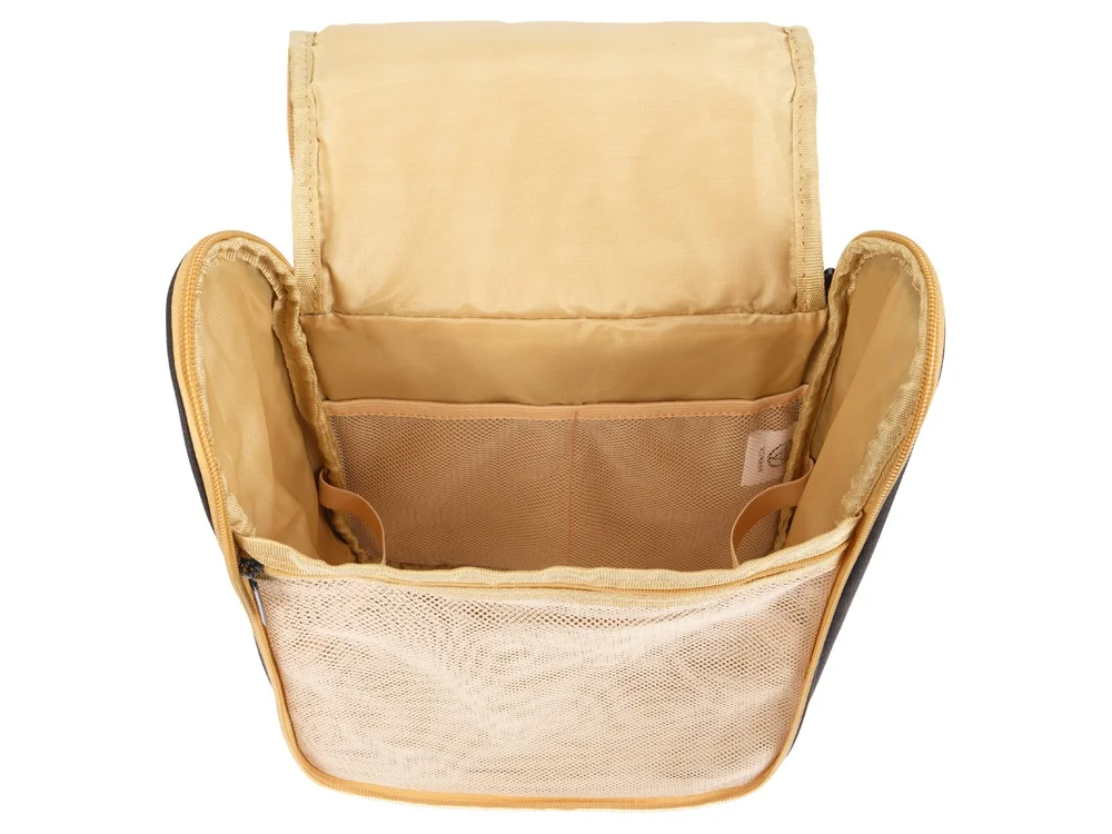 Несессер дорожный, бежевый, черный - фото 3