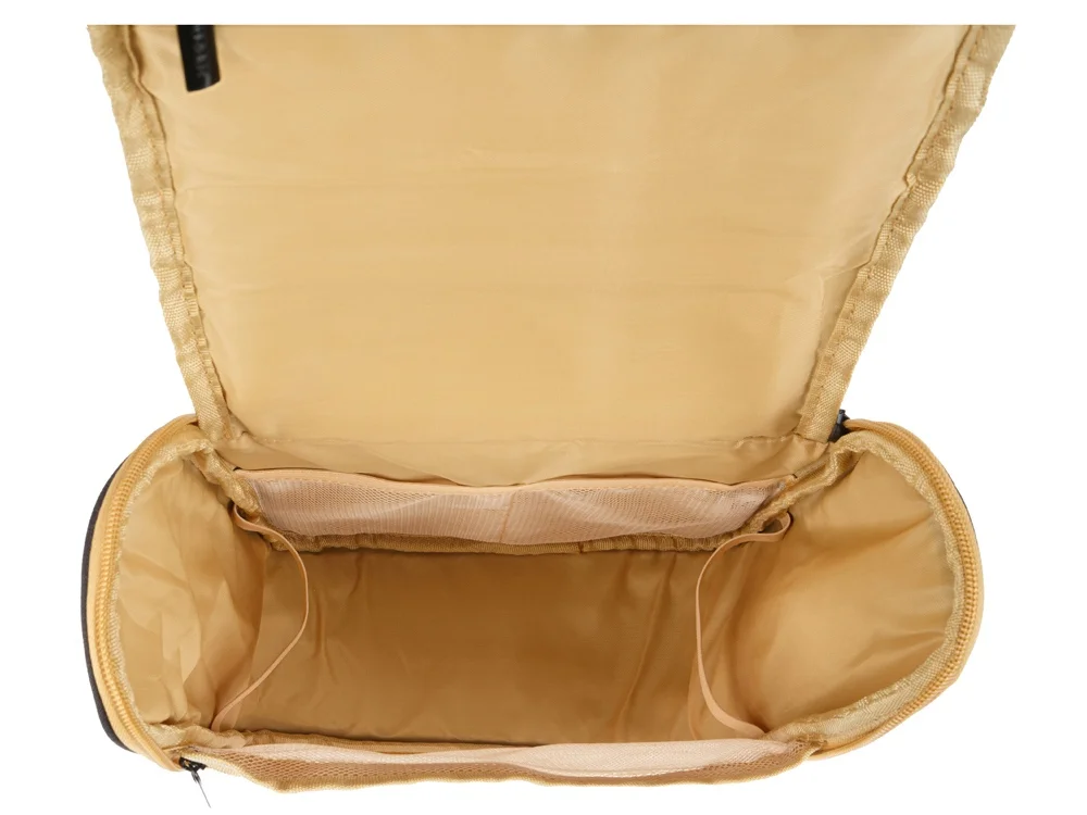 Несессер дорожный, бежевый, черный - фото 4