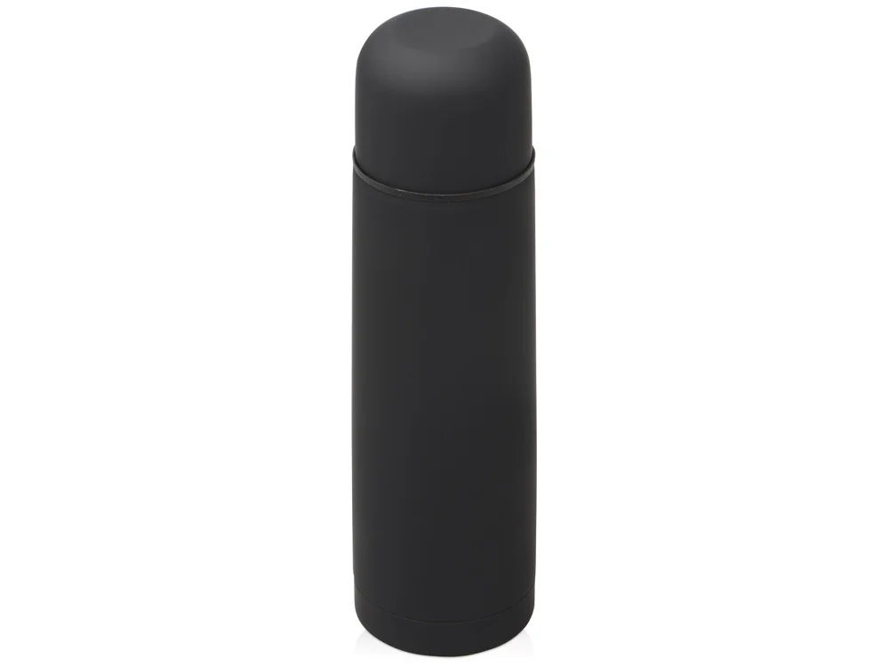 Термос Ямал Soft Touch с чехлом черный матовый 500 мл - фото 2