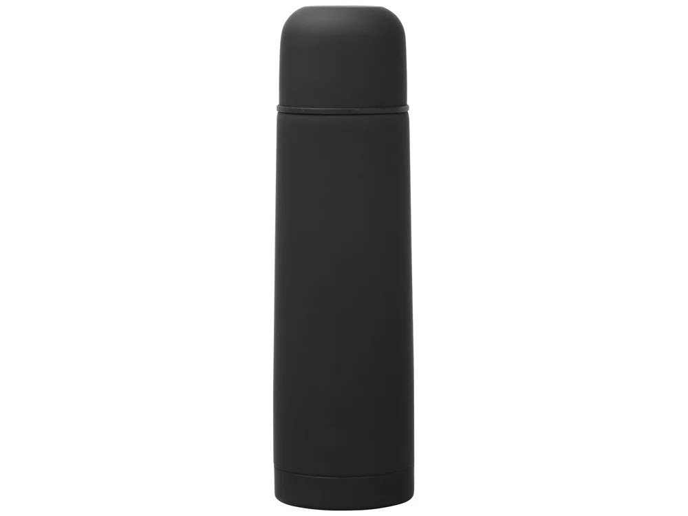 Термос Ямал Soft Touch с чехлом черный матовый 500 мл - фото 5