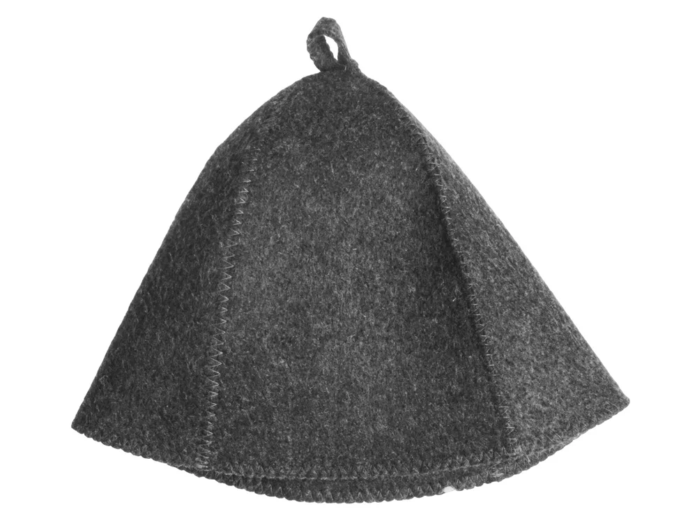 Шапка для бани и сауны Healing серый - фото 2