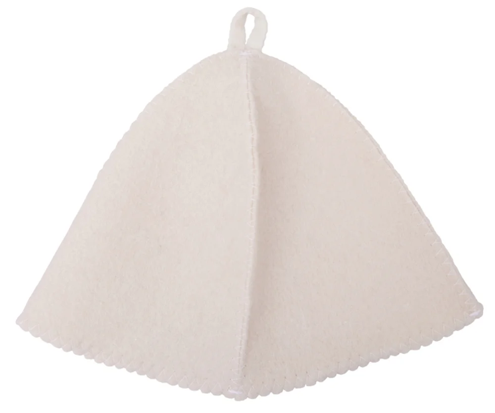 Шапка для бани и сауны Healing белый - фото 4