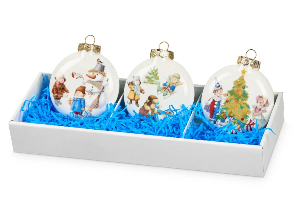 Набор новогодних игрушек - фото 2