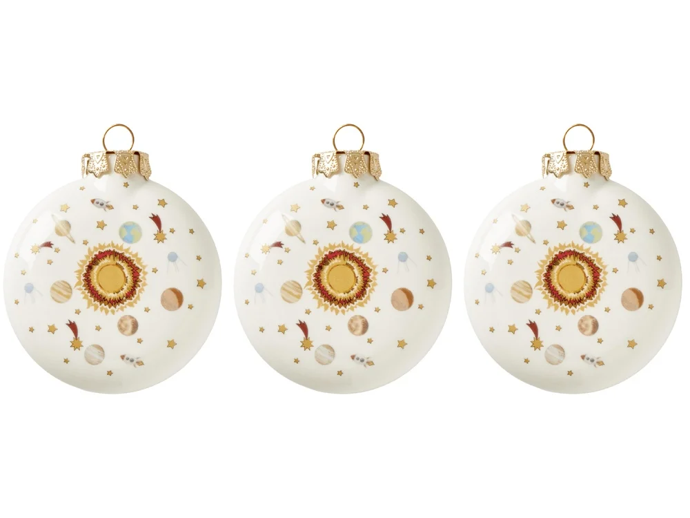 Набор новогодних игрушек, 3 шт - фото 3