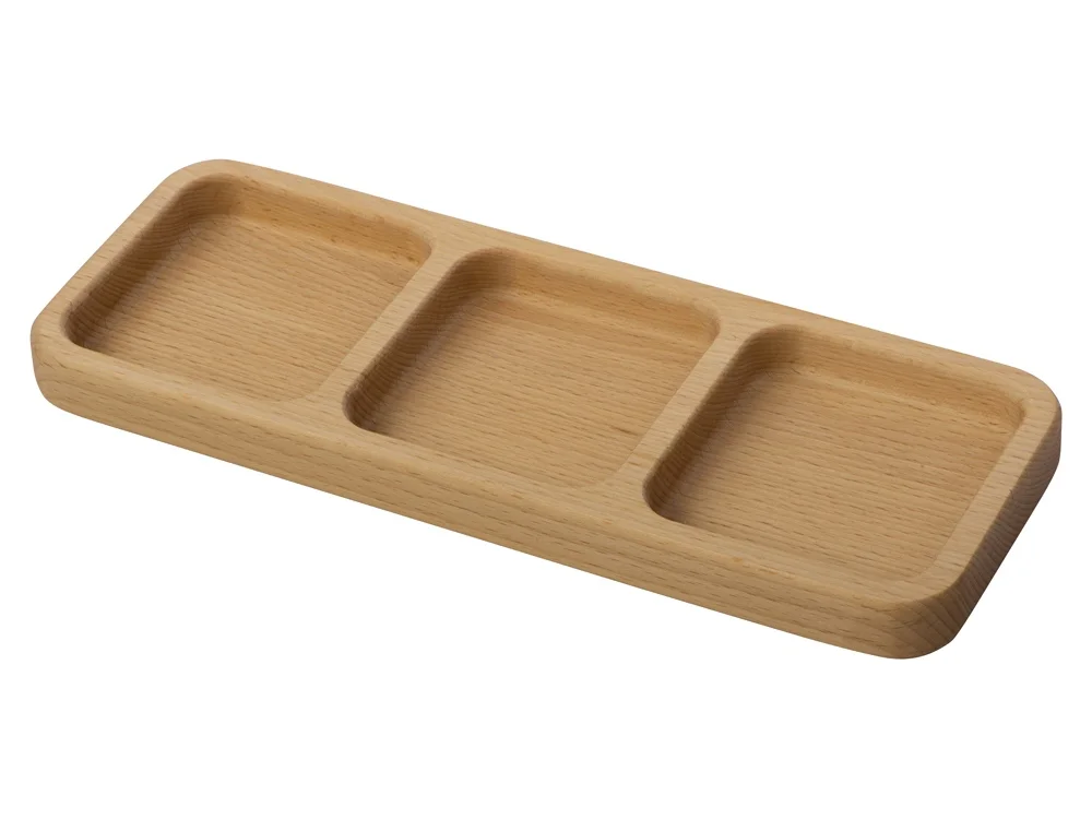 Менажница прямоугольная Tapas коричневый