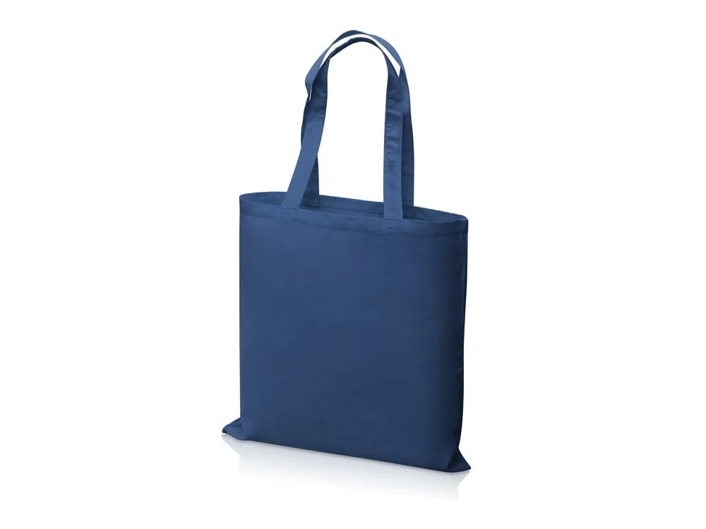 Сумка из хлопка Carryme 140 140 г/м2 синий нэйви - фото 2
