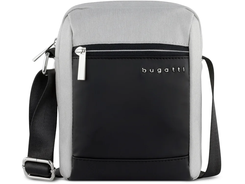 Сумка наплечная мужская Sera светло-серый - фото 2