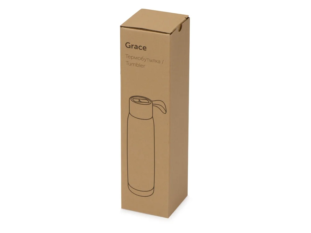 Термобутылка Grace 320 мл черный - фото 5