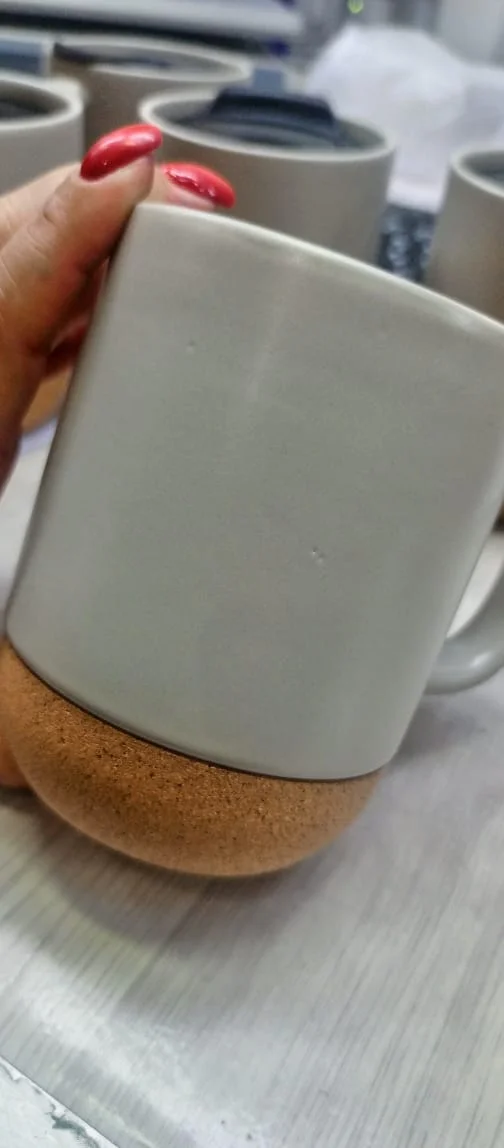 Кружка с пробковым дном и крышкой Denpasar бежевый 400 мл - фото 11