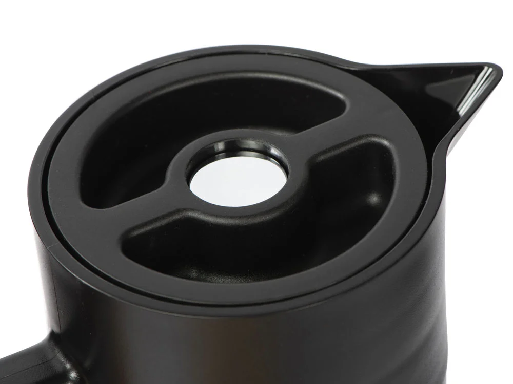 Вакуумный термокувшин с ситечком Arctic черный натуральный 1200 мл - фото 11