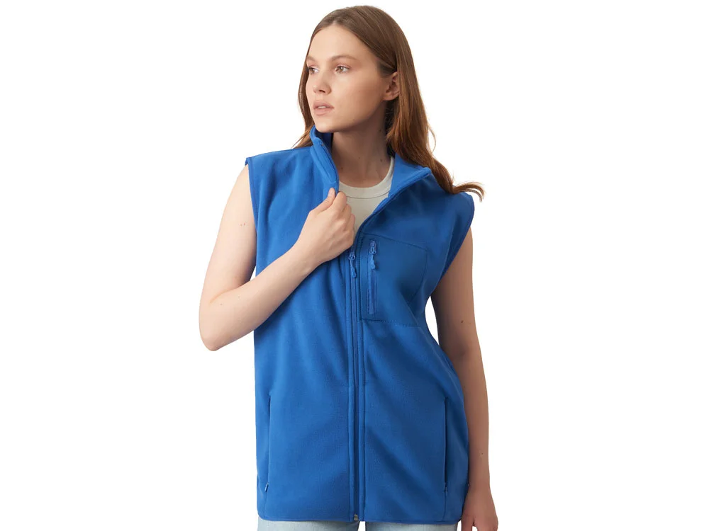 Жилет флисовый «Trondheim» унисекс, синий классический, 2XL - фото 5