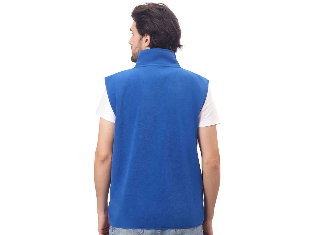 Жилет флисовый «Trondheim» унисекс, синий классический, S - фото 4