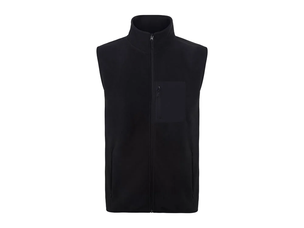 Жилет флисовый Trondheim унисекс черный 2XL - фото 10