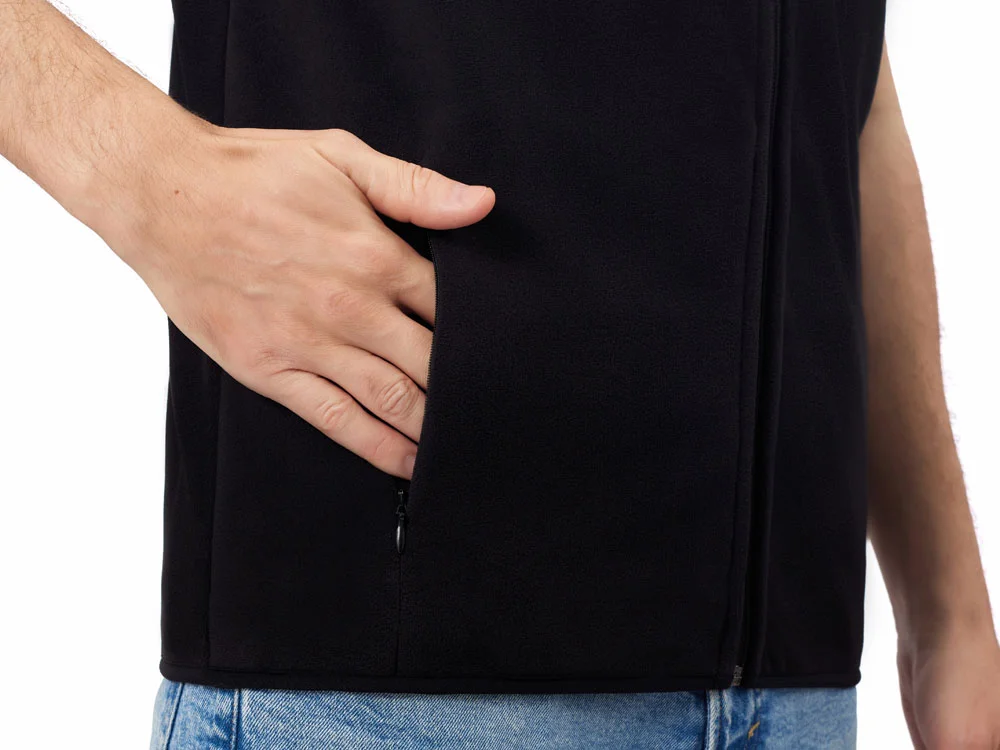 Жилет флисовый «Trondheim» унисекс, черный, 3XL - фото 8