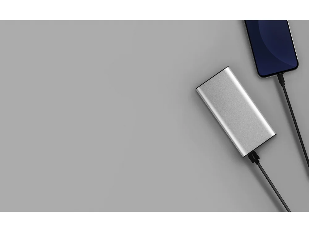 Внешний аккумулятор Terra Pro с QC/PD 10000 mAh серебристый - фото 8