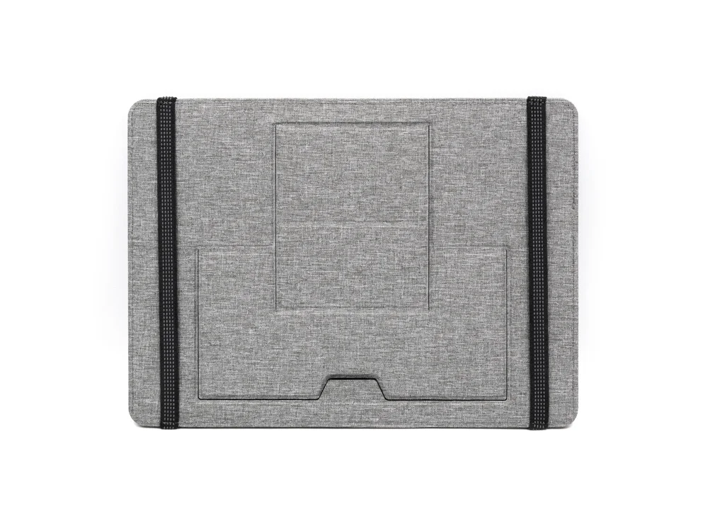 Складная подставка для ноутбука и органайзер для аксессуаров Clipboard Pro серый - фото 6