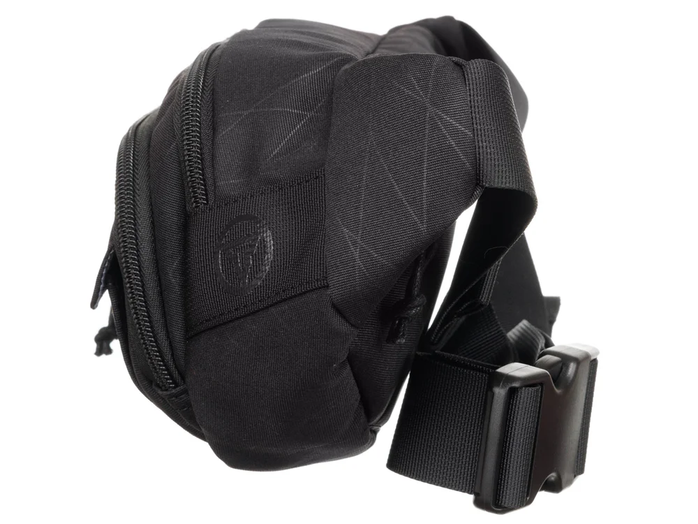 Сумка на пояс черный - фото 4