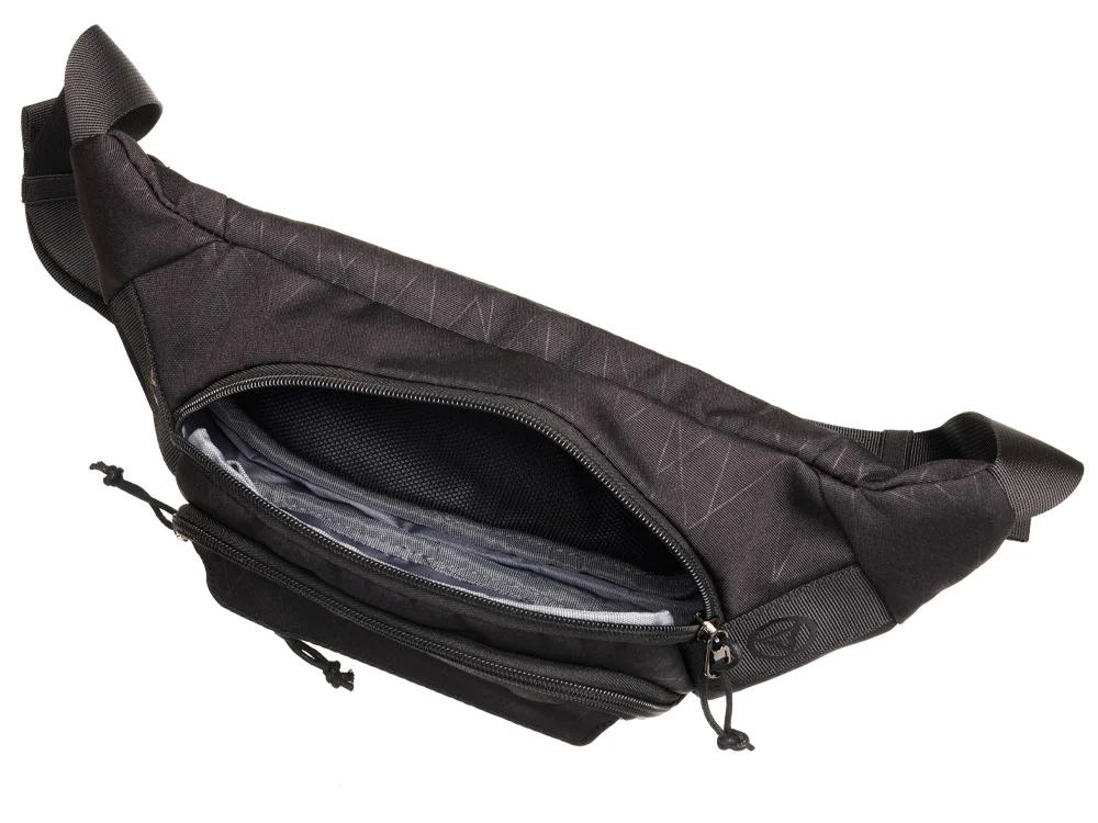 Сумка на пояс черный - фото 5