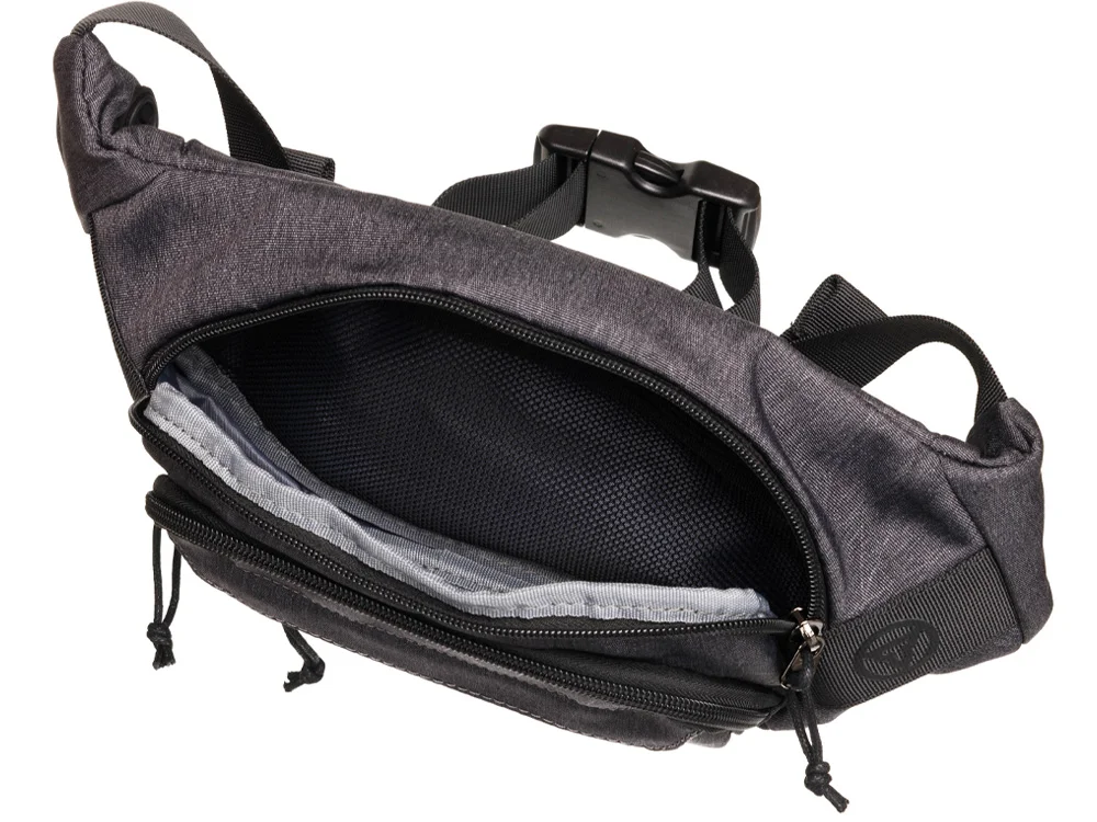 Сумка на пояс, серый - фото 5