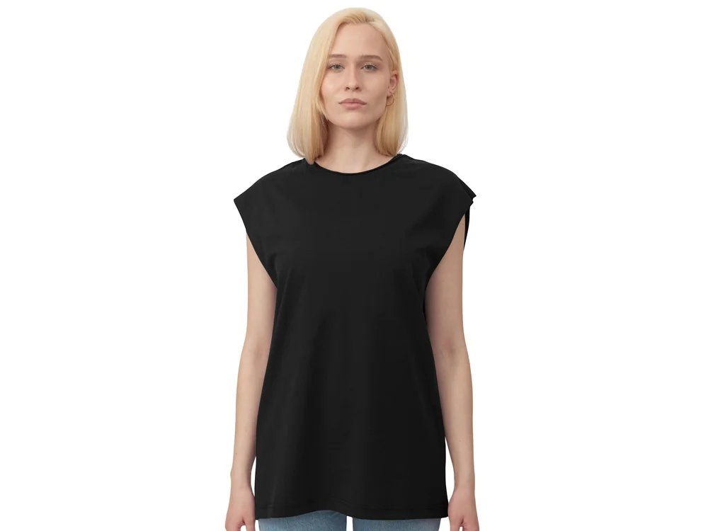 Майка оверсайз Berlin унисекс черный - фото 3