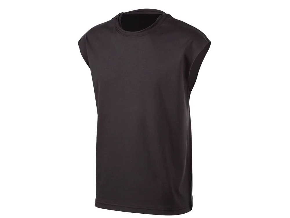 Майка оверсайз Berlin унисекс темно-серый M-L - фото 8