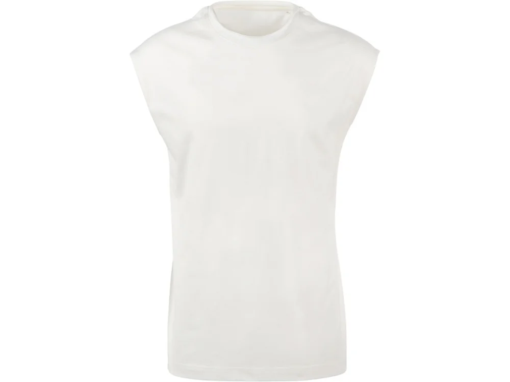 Майка оверсайз Berlin унисекс молочный M-L - фото 9