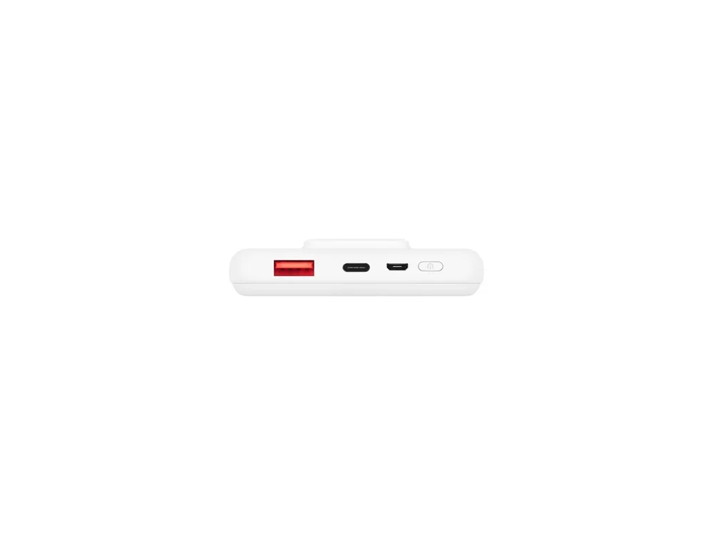Внешний беспроводной аккумулятор NEO Wireless PD 10000 mAh белый - фото 4