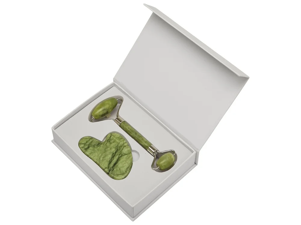 Подарочный набор роллер и гуаша из нефрита Rituals зеленый - фото 2