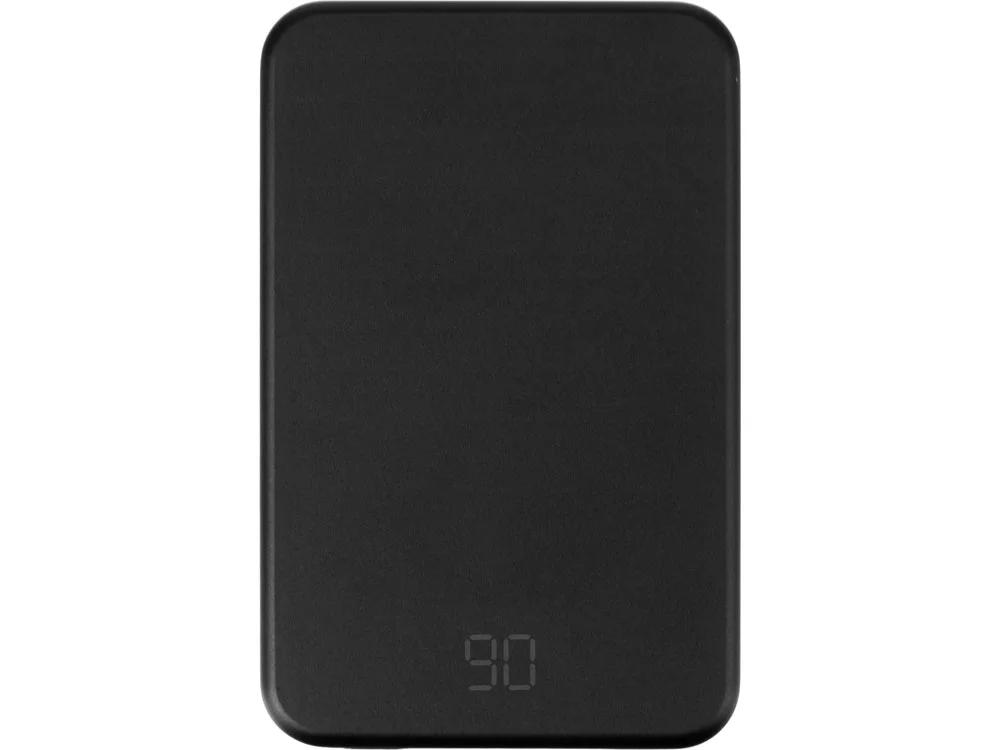 Магнитный беспроводной внешний аккумулятор Razor металл 5000 mAh черный - фото 4