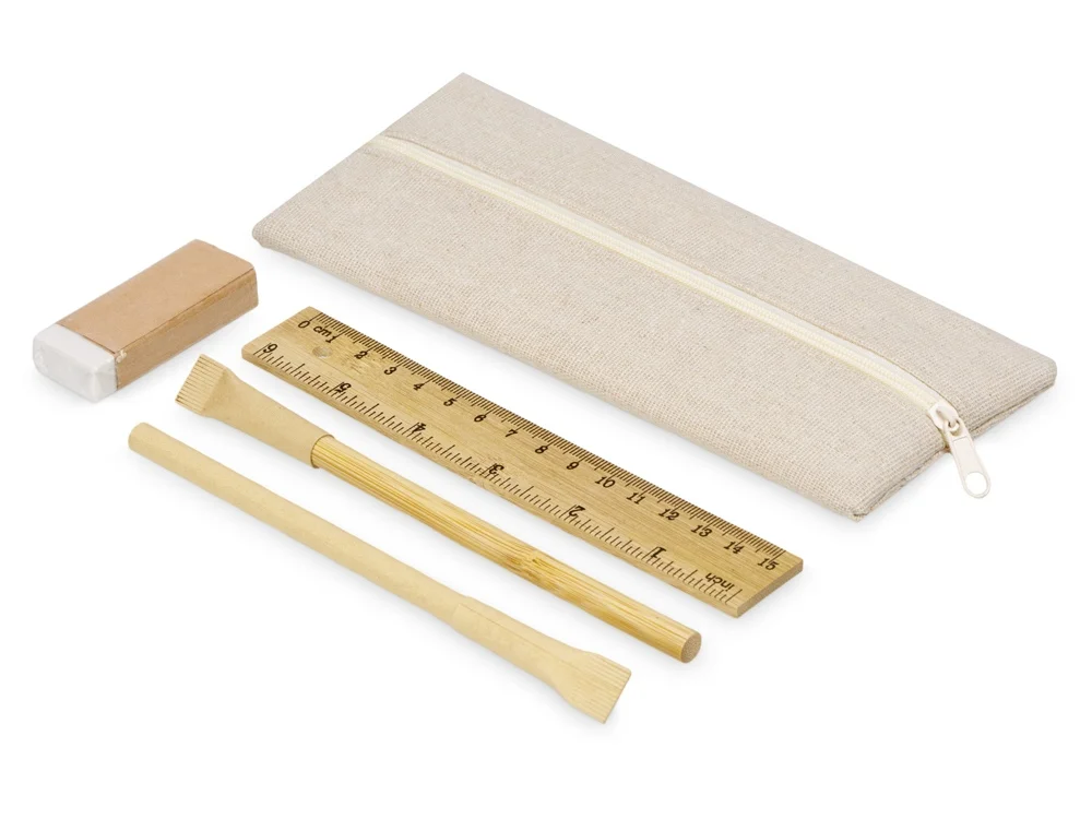 Канцелярский набор «Bilbao», бежевый