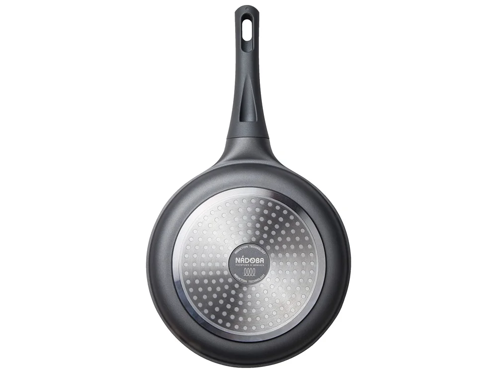 Сковорода блинная с антипригарным покрытием DARA 24 см черный серый - фото 2