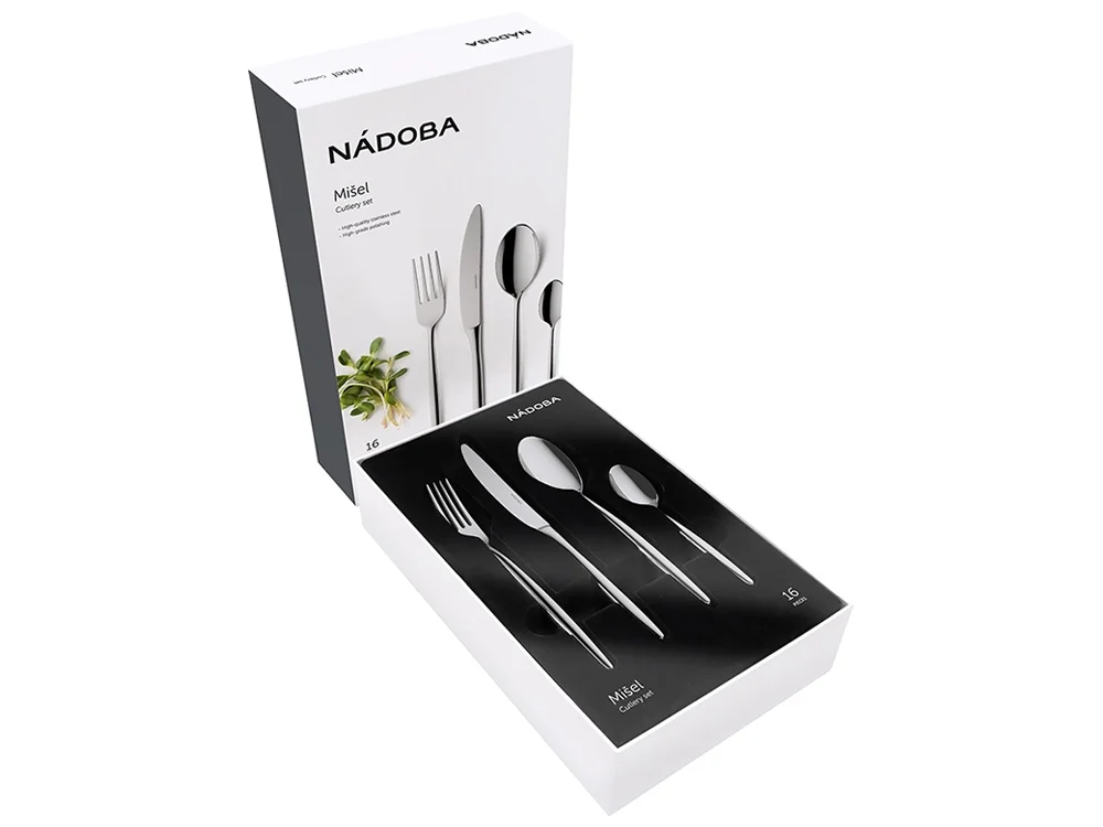 Набор столовых приборов MISEL 16 предметов стальной - фото 2