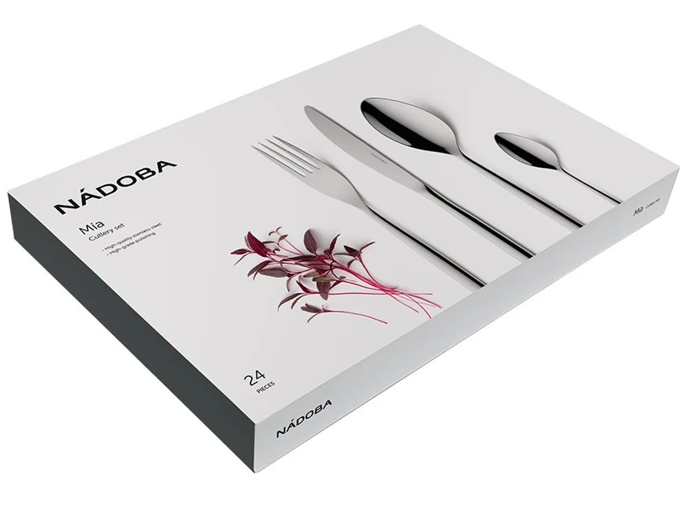 Набор столовых приборов «MIA», 24 предмета, стальной - фото 7