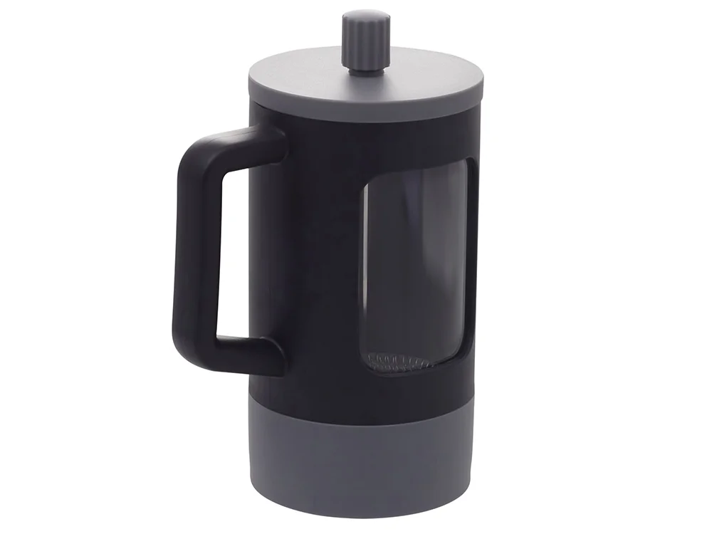 Френч-пресс Double Tone черный серый 600 мл - фото 3