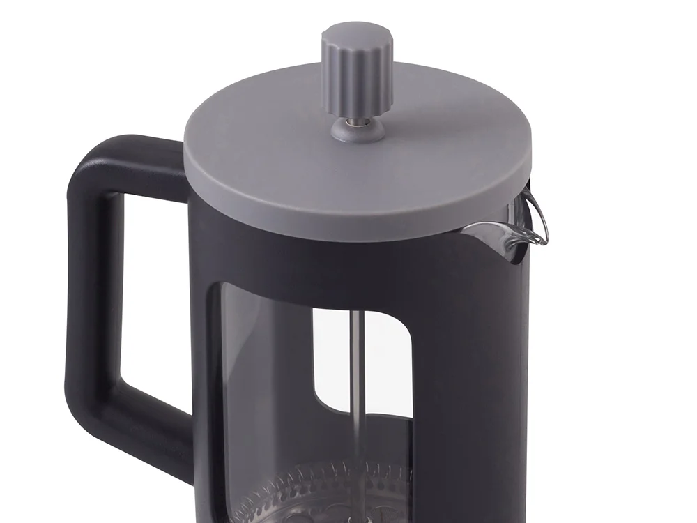 Френч-пресс Double Tone черный серый 600 мл - фото 8