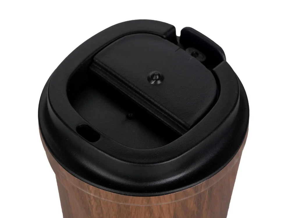 Термокружка CAFÉ COMPACT дерево 380 мл - фото 4