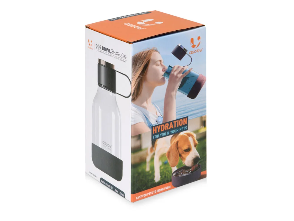 Бутылка для воды 2-в-1 «Dog Bowl Bottle» со съемной миской для питомцев, 1500 мл - фото 9