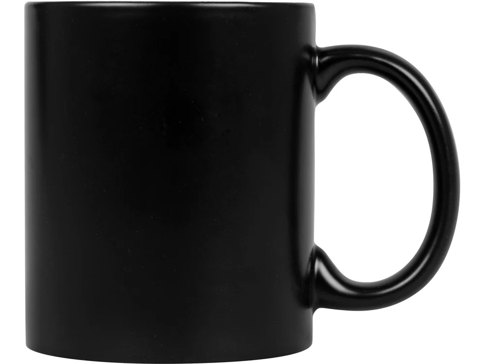 Кружка с покрытием для гравировки Subcolor BLK черный/белый 320 мл - фото 3