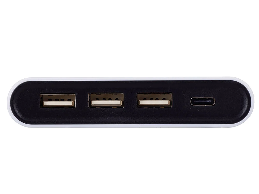 USB-хаб Hubix с коннектором 2-в-1 USB-C и USB-A 2.0 белый - фото 7